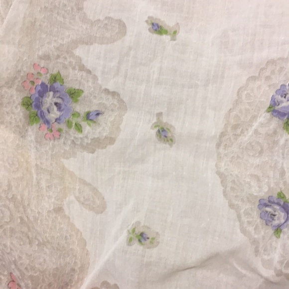 Vintage doily handkerchief gramma delicate femme - Picture 2 of 8